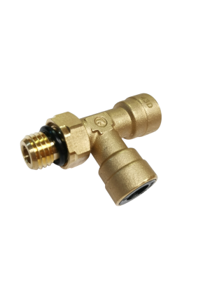 Фитинг тройник вертикальный 8-8-M12X1,5 (Camozzi) СЕРИЯ С
